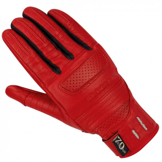 Segura Lady Horson Glove Red Ladies Motorcycle Gloves - SKU 75SGE901T05