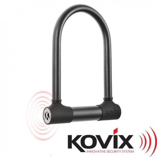 Kovix 210mm Alarmed U-Lock Security - SKU KOVKTL16210
