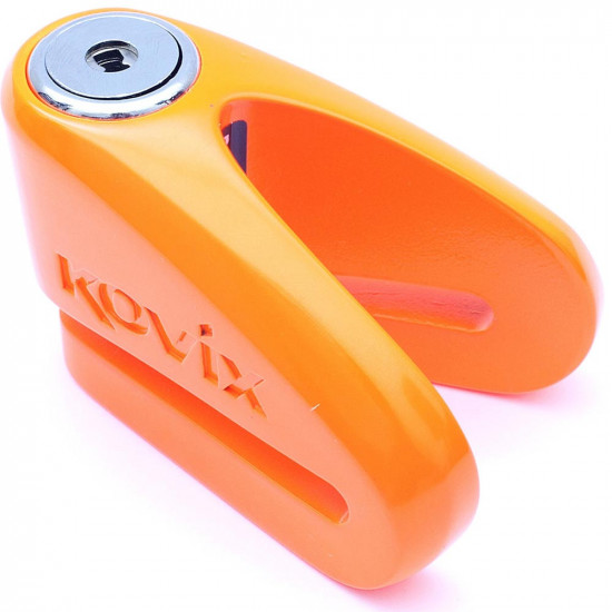 Kovix 6mm KVZ1 Disc Lock - Fluo Orange Security - SKU KOVKVZ1FO