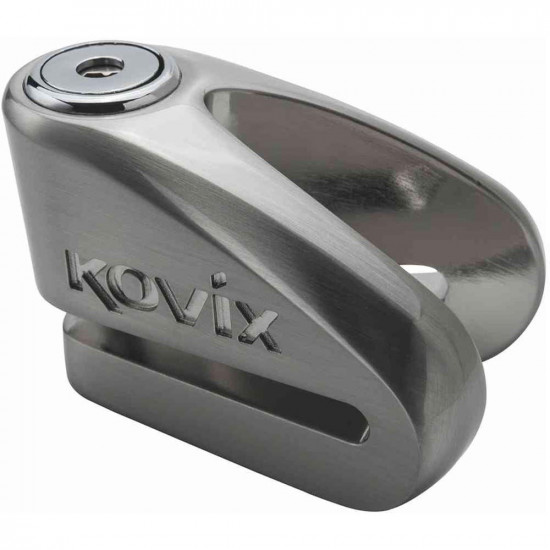 Kovix 14mm KVZ2 Disc Lock - Brush Metal Security - SKU KOVKVZ2BM