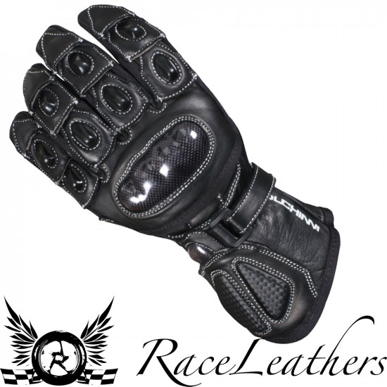 Duchinni Bambino Glove Black Mens Motorcycle Gloves - SKU DGBAM14LA