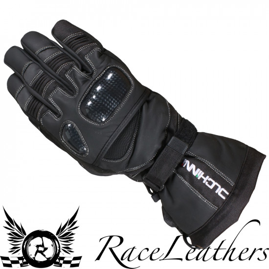 Duchinni Yukon Glove Black Mens Motorcycle Gloves - SKU DGYUK142X