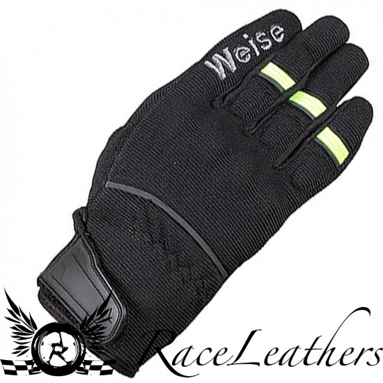 Weise Pit Motorcycle Gloves Black Neon