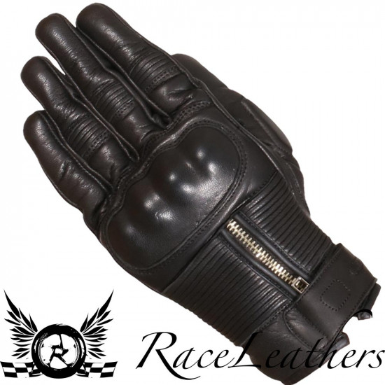 Weise Union Motorcycle Gloves Black Mens Motorcycle Gloves - SKU WGUNI142X