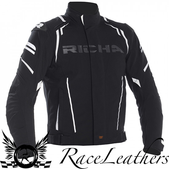 Richa Impact Jacket Black Mens Motorcycle Jackets - SKU 082/IMPCTJ/BK/02