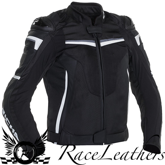 Richa Terminator Jacket Black White