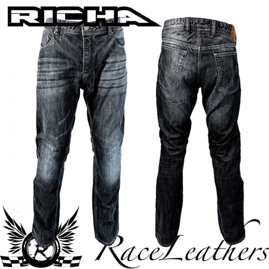 Richa Hammer Black Jeans