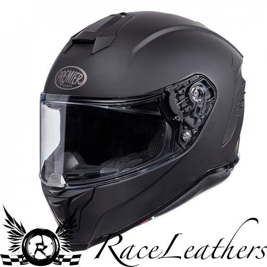 Premier Hyper U9 Matt Black Full Face Helmets - SKU PRHHYU162X