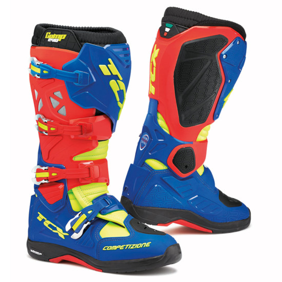 TCX Comp Evo 2 Michelin Red B;ue Yellow