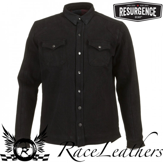 Resurgence Mens Ultra CE Riding Shirt Black