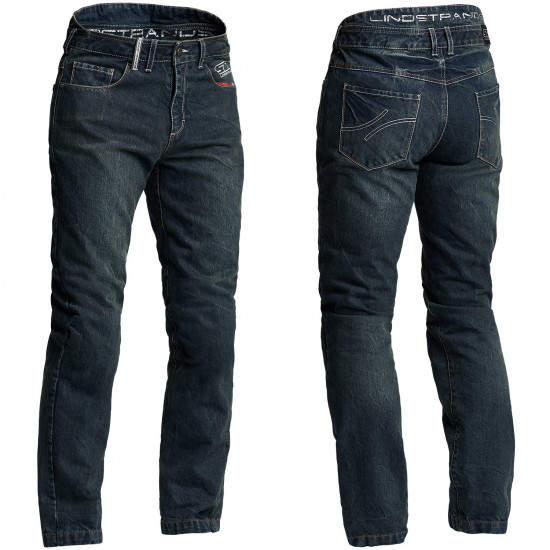Lindstrands Macan Jeans Short Blue