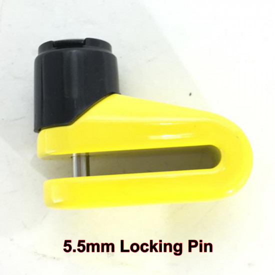 RS Trigger Disc Lock 5.5mm Security - SKU A312Yellow5.5mm