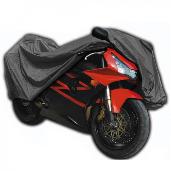 Moto Covers Aqualux Plus Black Motorcycycle Rain Cover Small
