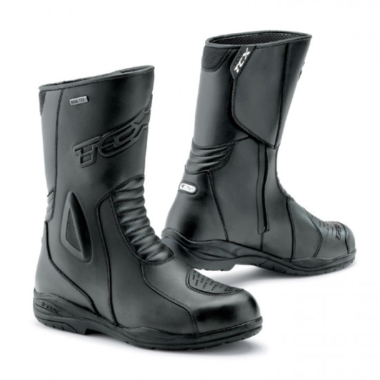 TCX X-Five Plus Gore-Tex Boots Black Mens Motorcycle Touring Boots - SKU 130/7109G/BLK/36