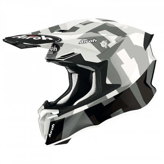 Airoh Twist 2.0 Frame Grey Gloss Off Road Helmets - SKU 0159815