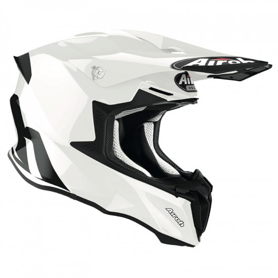 Airoh Twist 2.0 White Gloss Off Road Helmets - SKU 0159563