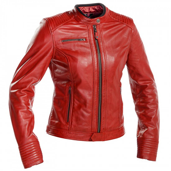 Richa Scarlett Jacket Red Ladies Motorcycle Jackets - SKU 080/SCARLT/RD/34