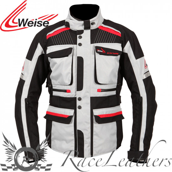 Weise W-Tex Touring Stone Mens Motorcycle Jackets - SKU WJTECH522X