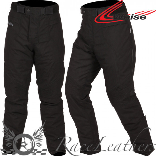 Weise Baltimore Black Trousers Mens Motorcycle Trousers - SKU WPBALTI142X