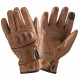 Rayven Vintage Tan Leather Motorcycle Gloves