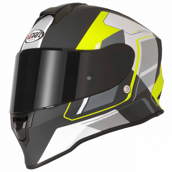 Vcan V151 Pulsar Yellow Motorcycle Helmet