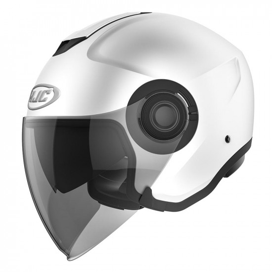 HJC I40 Semi Flat Pearl White
