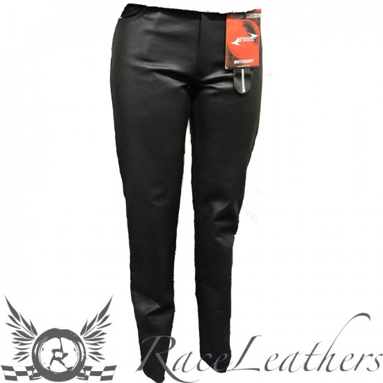 RS Western Leather 5 Pocket Cruiser Jeans Mens Motorcycle Trousers - SKU RLRSWESJEAN28