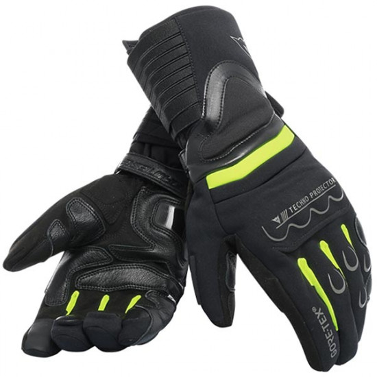 Dainese Scout 2 Unisex GTX Gloves Black Yellow