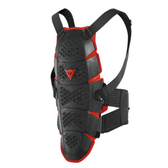 Dainese Pro-Speed Back Protector Long Black Red