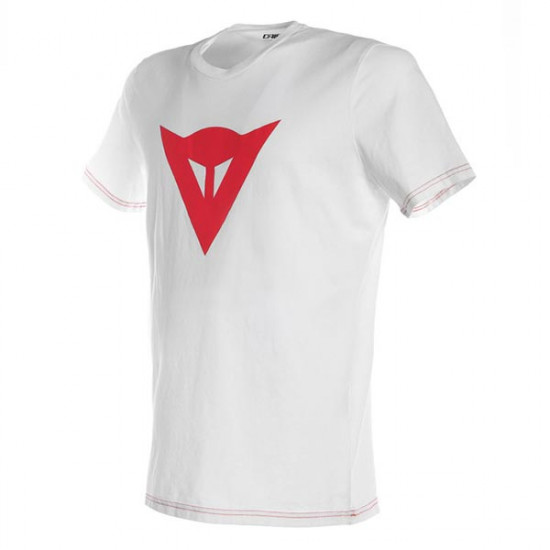 Dainese Speed Demon T-Shirt White Red Casual Wear - SKU 920/189674260202