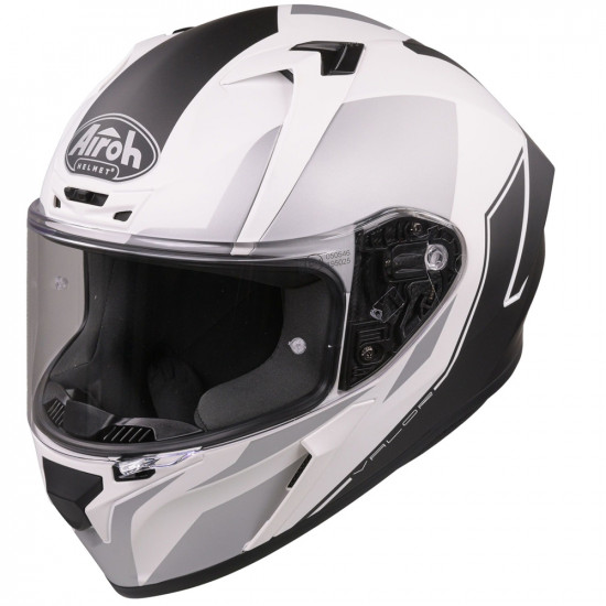 Airoh Valor Wings Matt White Helmet Full Face Helmets - SKU ARH143L