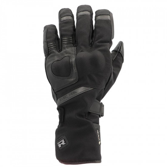 Richa Gladiator GTX Black Gloves Mens Motorcycle Gloves - SKU 081/GLADIG/BK/02