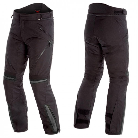 Dainese Tempest 2 D-Dry Pants Y21 Black Ebony Mens Motorcycle Trousers - SKU 914/1674582Y2144