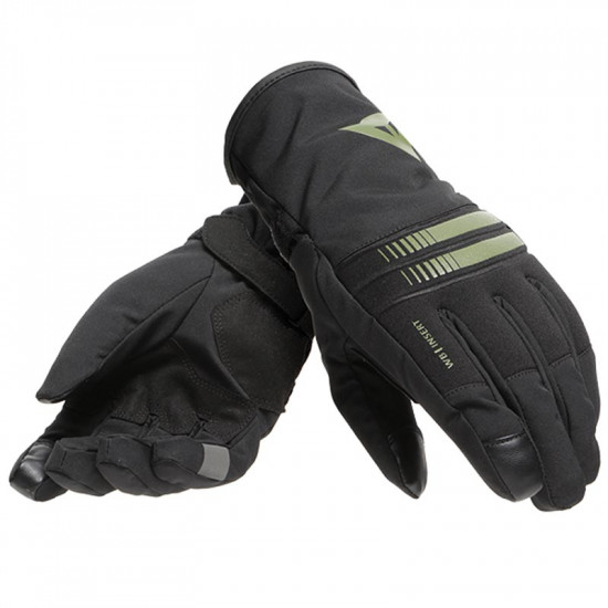 Dainese Plaza 3 D-Dry Lady Black Bronze Green Gloves