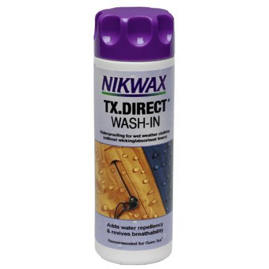 Nikwax TX Direct Wash In 300ml - Bulk Box of 12 Clothing Accessories - SKU 0337404