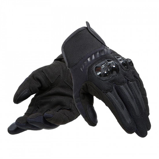 Dainese MIG 3 Air Tex Gloves Black Mens Motorcycle Gloves - SKU 915/181596163101