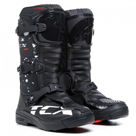 TCX Comp-Kid Black Black White