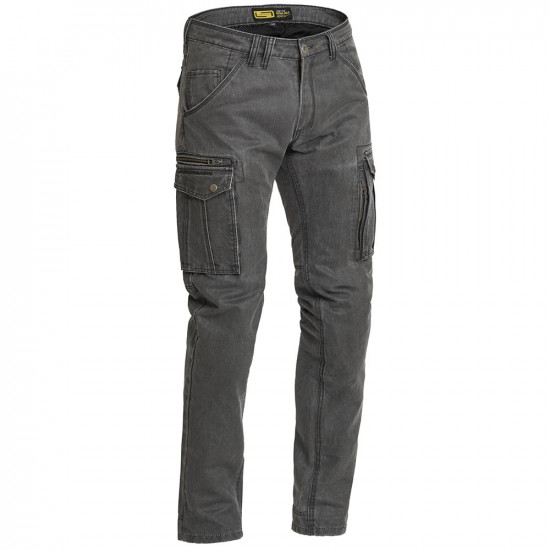 Lindstrands Luvos Waxed Cotton Cargo Motorcycle Jeans Motorcycle