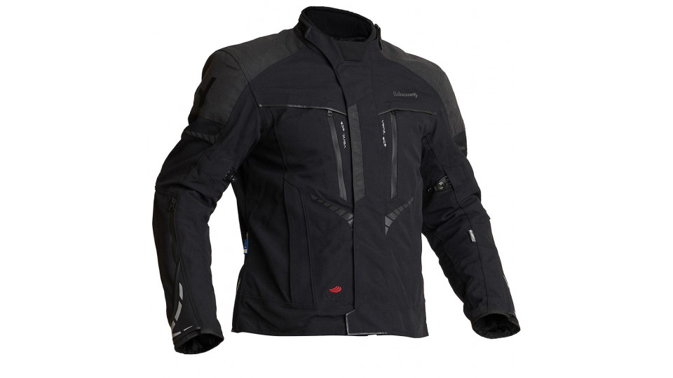 Halvarssons Vansbro Black Laminated Motorcycle Jacket