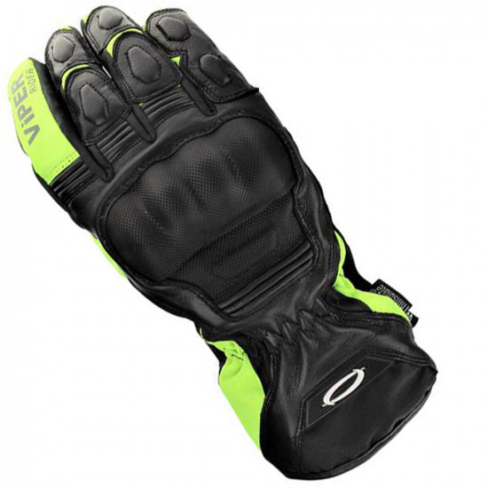 Viper Rider Axis 8 Gloves Black/Hi Viz Yellow Mens Motorcycle Gloves - SKU A233BlackHiVizYellowXS