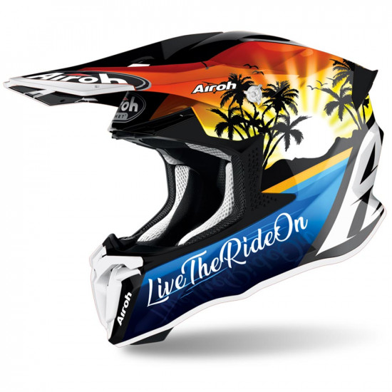 Airoh Twist 2.0 Lazyboy MX Helmet Off Road Helmets - SKU 0801639