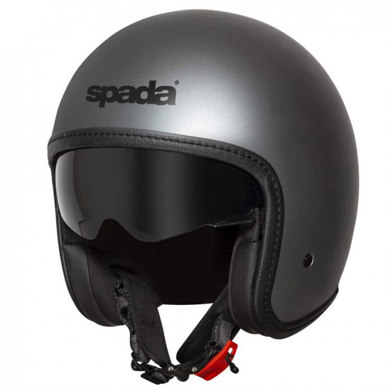 Spada Ace Matt Grey Helmet Open Face Helmets - SKU 0809284