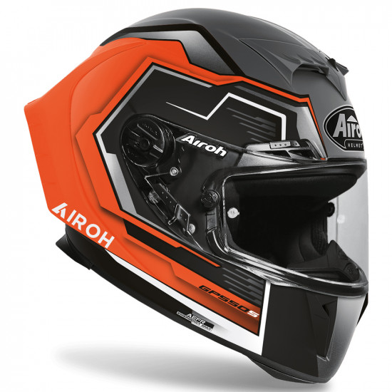 Airoh GP550S Rush Matt Orange Black Helmet