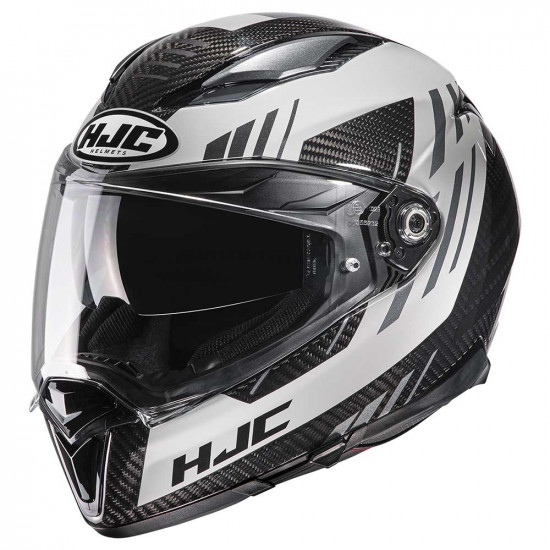 HJC F70 Kesta Carbon Black Full Face Helmets - SKU F70KEB2XL