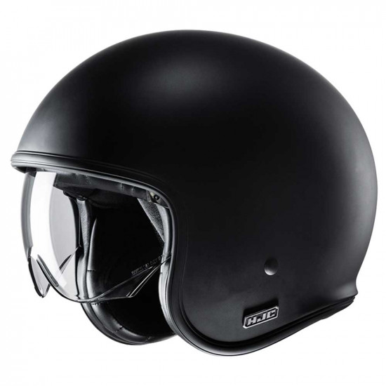HJC V30 Matt Black Open Face Helmets - SKU V30MB2XL