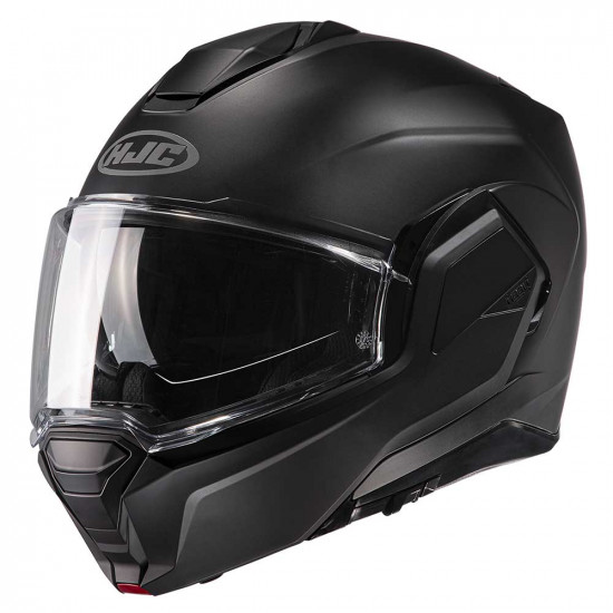 HJC I100 Matt Black Flip Front Motorcycle Helmets - SKU I100MB2XL