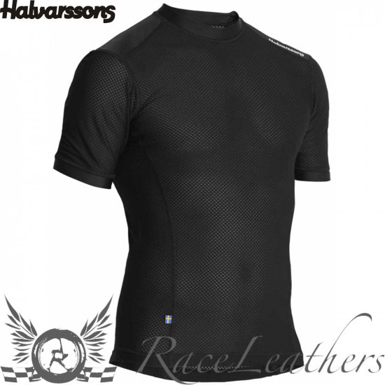 Halvarssons Mesh Tee Underwear T-Shirt Black Base Layers/Underwear - SKU 710-66040400-0