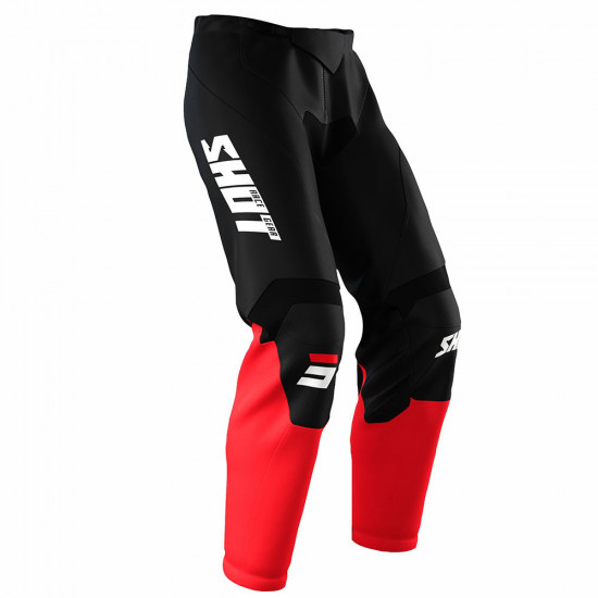 Shot 2022 Raw Pants Burst Red Off Road Trousers - SKU A09-11D1-A05-30