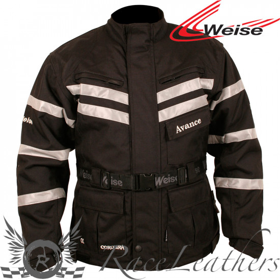Weise Advance Jacket Black Mens Motorcycle Jackets - SKU WJAVA03142X