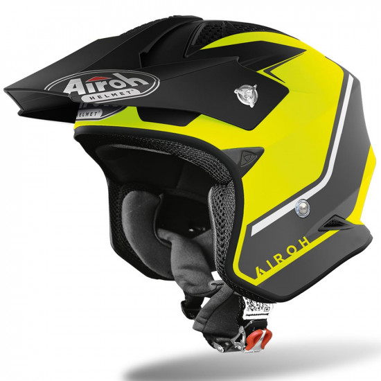 Airoh TRR S Keen Yellow Matt Trials Helmet Off Road Helmets - SKU 0800557